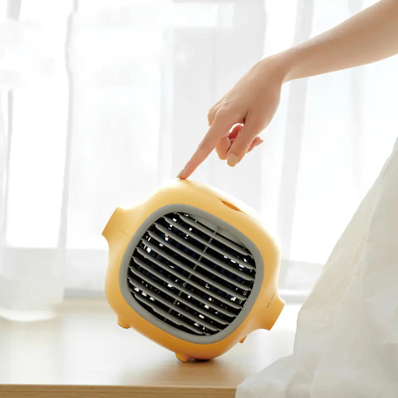 Lemon Portable Mini Air Cooler and Humidifier Fan