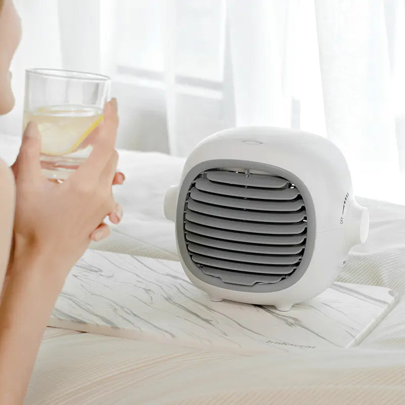 Lemon Portable Mini Air Cooler and Humidifier Fan