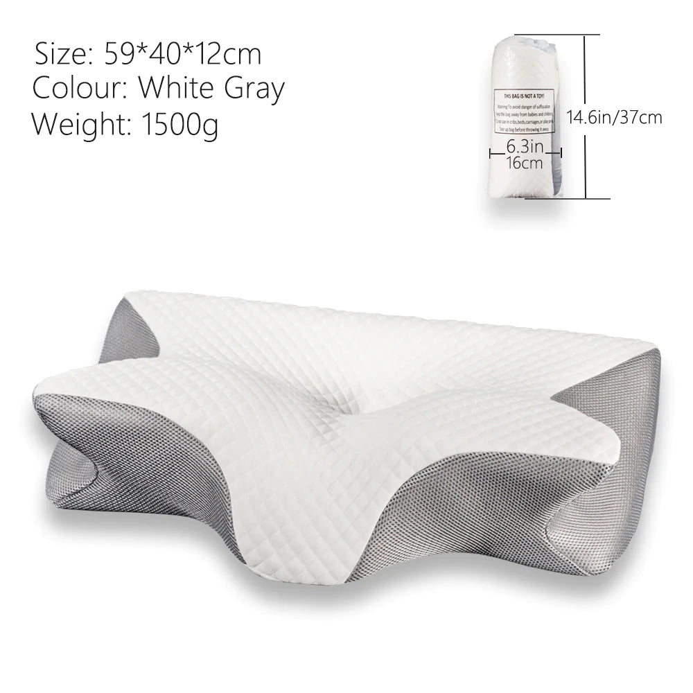 Memory Foam Cervical Support Pillow