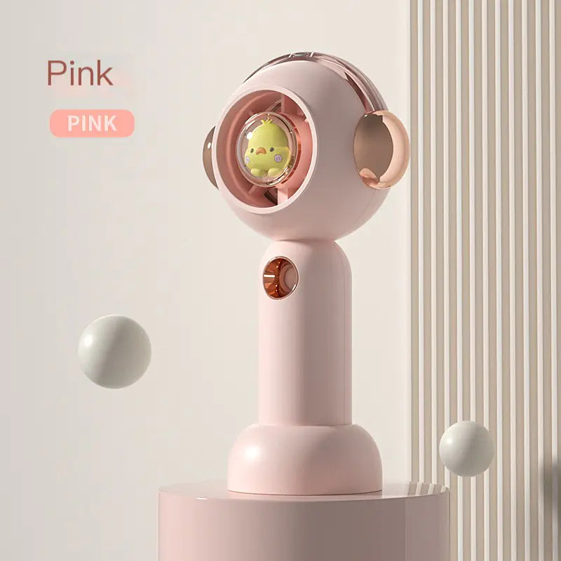 Mini Portable USB Rechargeable Handheld Spray Fan