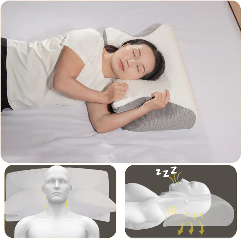 Memory Foam Cervical Support Pillow