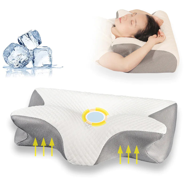 Memory Foam Cervical Support Pillow