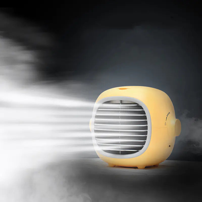 Lemon Portable Mini Air Cooler and Humidifier Fan